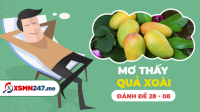 Nằm mơ thấy quả xoài đánh con gì? - Mơ thấy trái xoài số mấy?